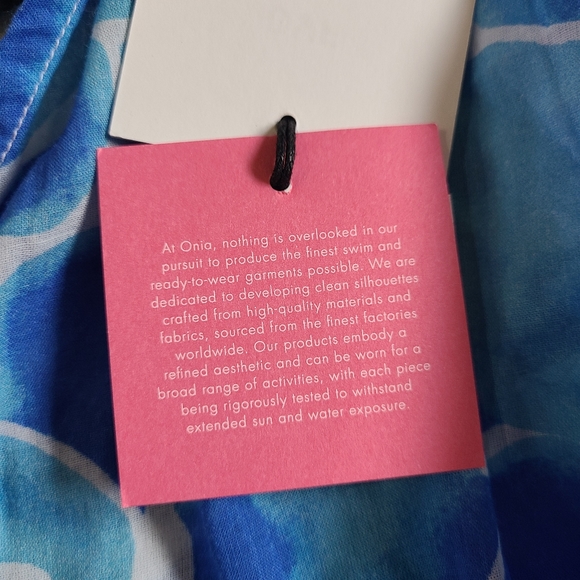 NWT DVF X ONIA "Grace" Cover-up Maxi Dress Size Sm 💙 - Picture 11 of 12